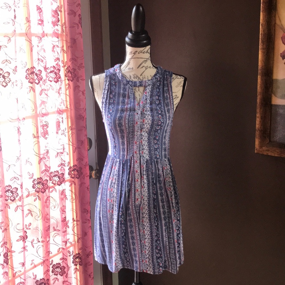 Printed floral dress/tunic top